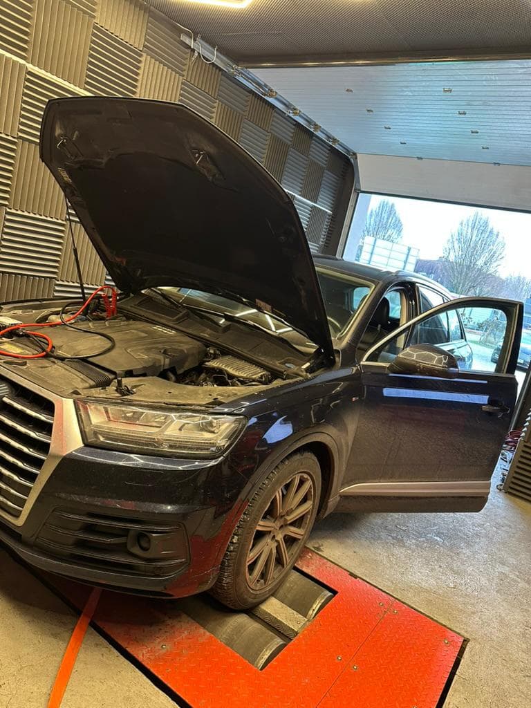 Audi Q7 3.0TDI CJGD Stage 1 + ciśnienie oleju